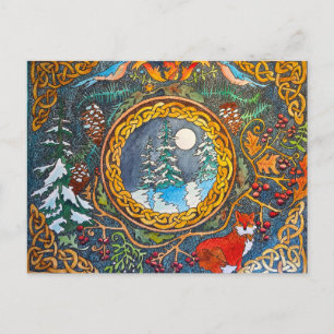 Celtic Winter Postkarte