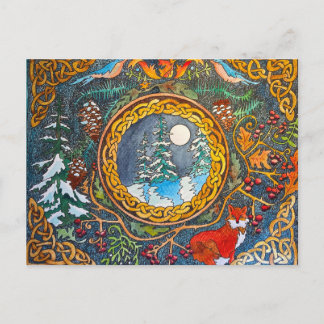 Celtic Winter Postkarte