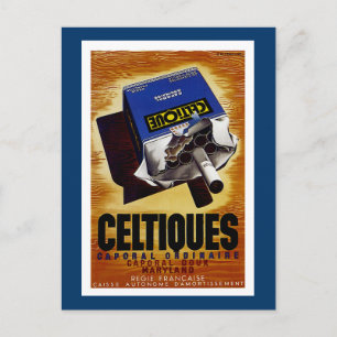 Celtiques Cigarettes Postkarte