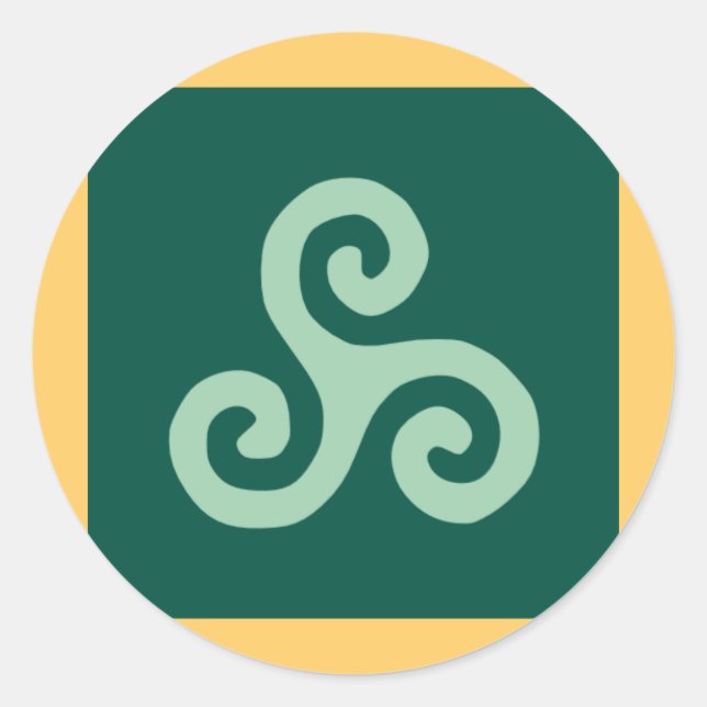 Celtismus 1 runder aufkleber (Vorderseite)