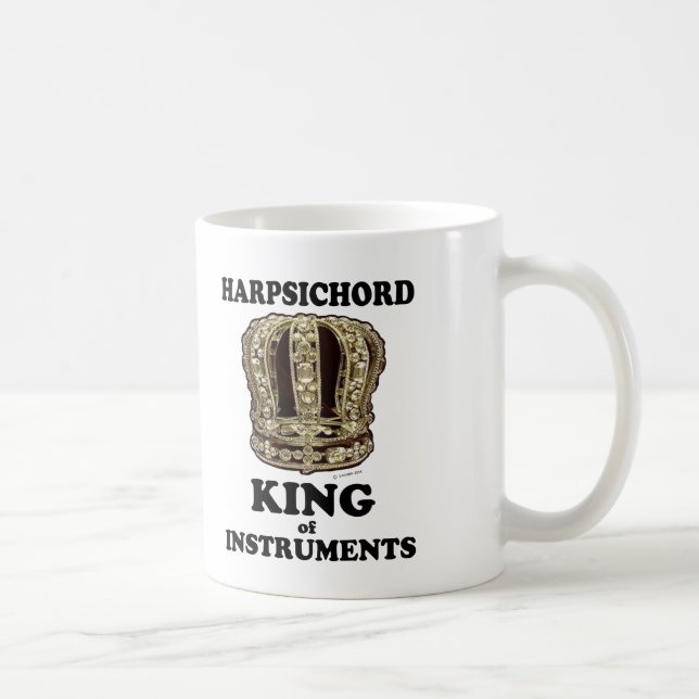 Cembalo King of Instruments Tasse (Rechts)