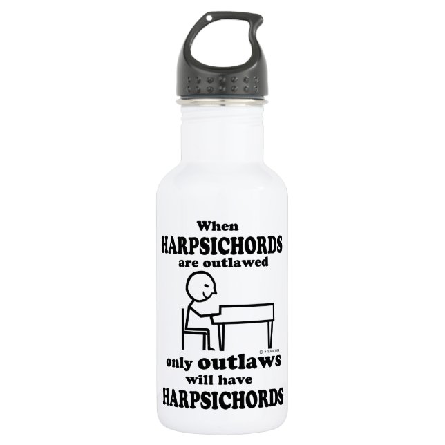 Cembalo verboten trinkflasche (Vorderseite)