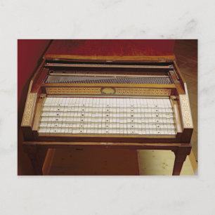 Cembalo, von Johann Jakob Konnicke , 1796 Postkarte