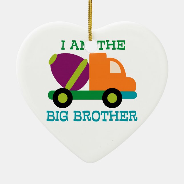 Cement Mixer Big Brother Keramikornament (Hinten)