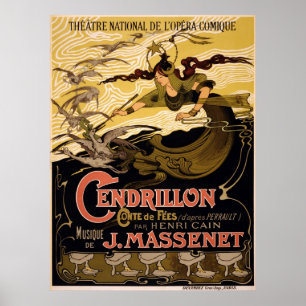 Cendrillon, Conte de Fées - Opern-Plakat Poster