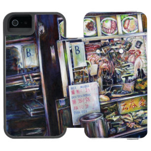 Cenosillicaphia Incipio Watson™ iPhone 5 Geldbörsen Hülle