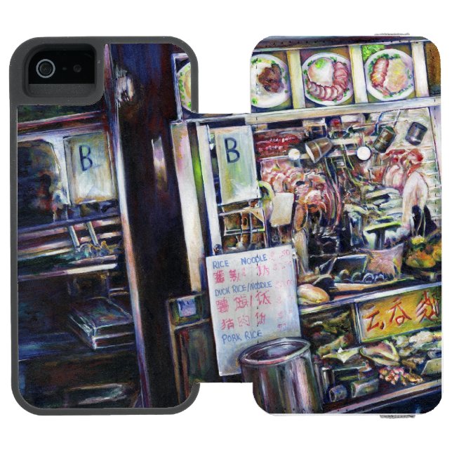 Cenosillicaphia Incipio iPhone Geldbeutel-Hülle (Folio Geöffnet)