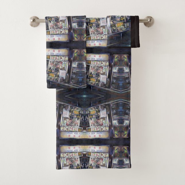 Cenosillicaphia, Singapur Badhandtuch Set (Insitu)