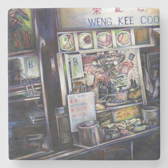 Cenosillicaphia, Singapur Steinuntersetzer (Vorderseite)