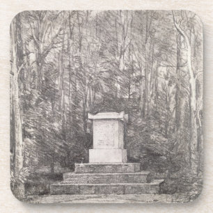 Cenotaph zu Sir Joshua Reynolds bei Coleorton Getränkeuntersetzer