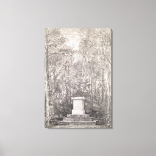 Cenotaph zu Sir Joshua Reynolds bei Coleorton Leinwanddruck