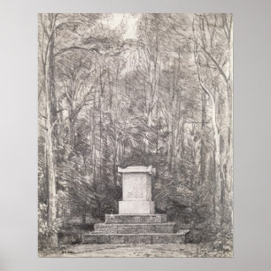 Cenotaph zu Sir Joshua Reynolds bei Coleorton Poster