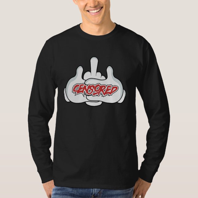 Censored body language T-Shirt (Vorderseite)