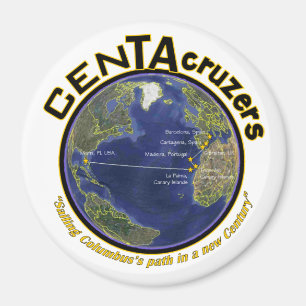 CenTAcruzers Logo Door Magnet