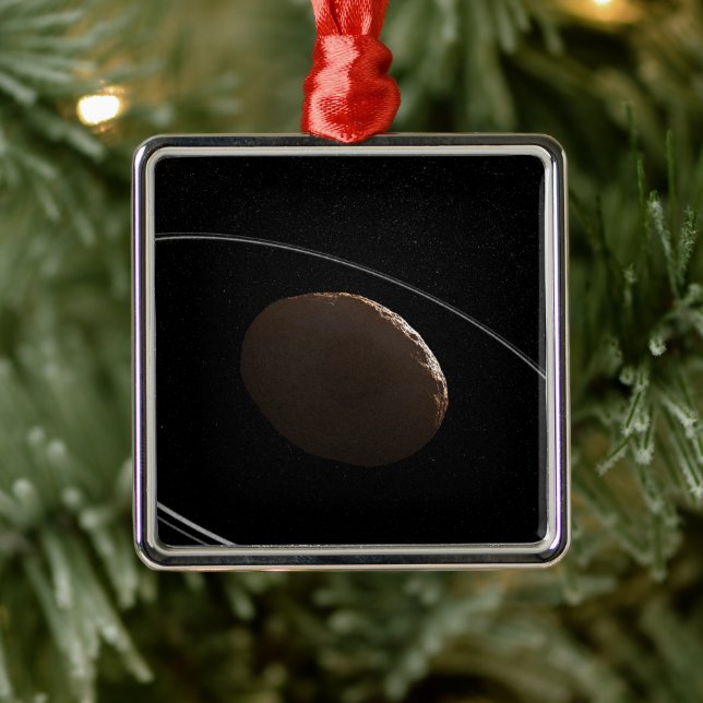 Centaur 1099 Chariklo und seine Ringe. Ornament Aus Metall (Baum)