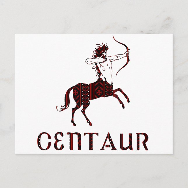 Centaur Postkarte (Vorderseite)