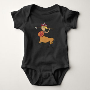 Centaur Sagittarius Baby Strampler