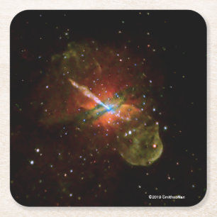 Centaurus A Rechteckiger Pappuntersetzer