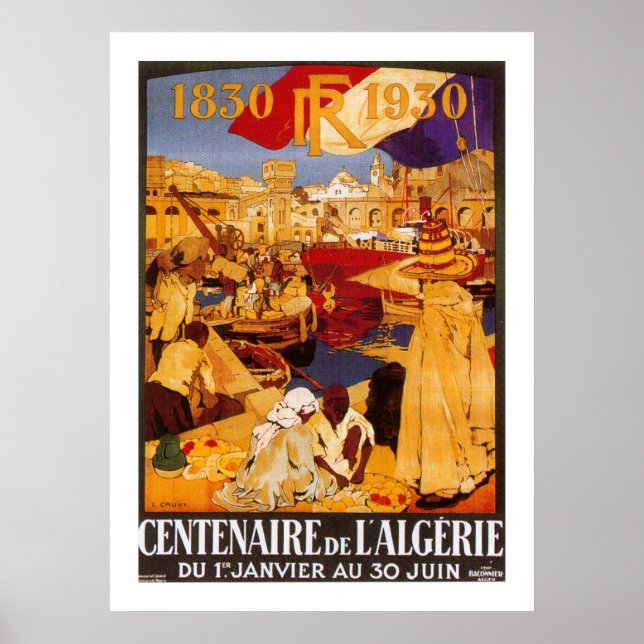 Centenaire de L'Algerie Poster (Vorne)