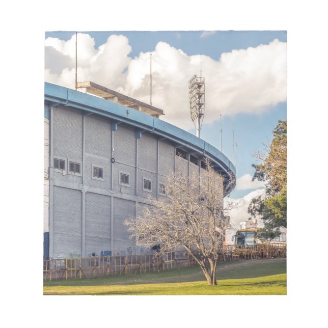 Centenario Stadium Facade, Montevideo - Uruguay Notizblock (Vorderseite)