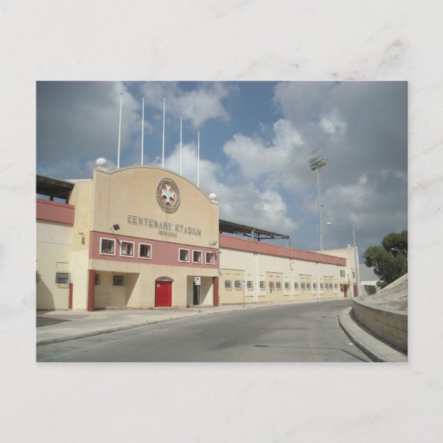 Centenary Stadium - Ta' Qali Postkarte (Vorderseite)