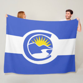Centennial City Flag (Colorado) Fleecedecke