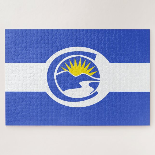 Centennial City Flag (Colorado) Puzzle (Horizontal)