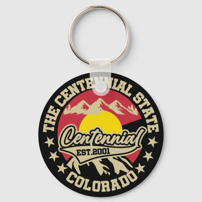 Centennial, Colorado Schlüsselanhänger (Vorderseite)