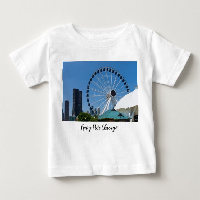 Centennial Ferris Wheel Baby T-shirt (Vorderseite)