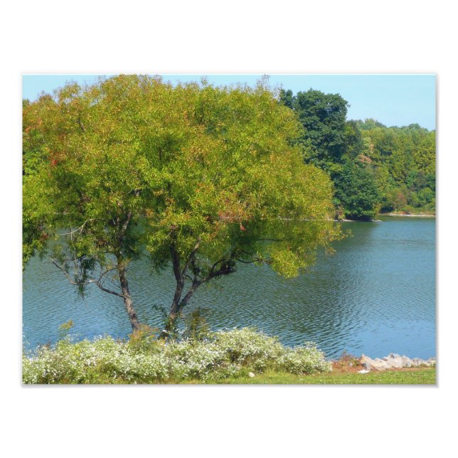 Centennial Lake in Ellicott City Maryland Fotodruck (Vorne)