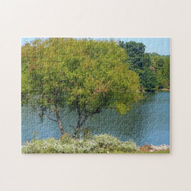 Centennial Lake in Ellicott City Maryland Puzzle (Horizontal)