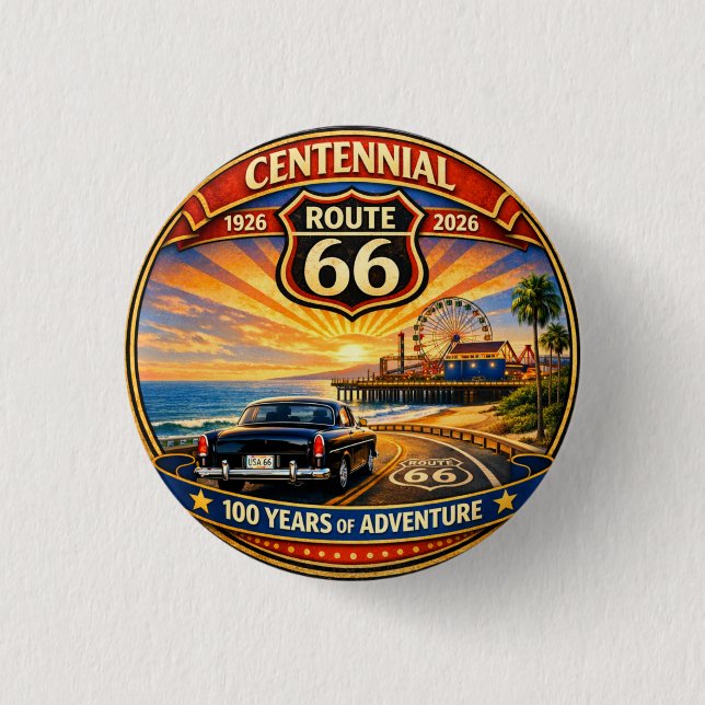 Centennial Santa Monica Pacific Horizon Button (Vorderseite)