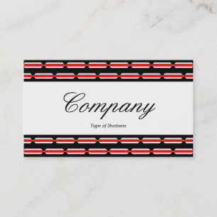 Center Band - Script - Terrazzo Muster Visitenkarte