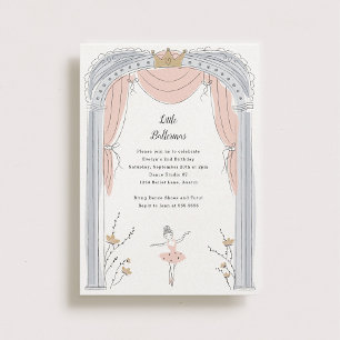 Center Bühne Kindergeburtstag Party Einladung