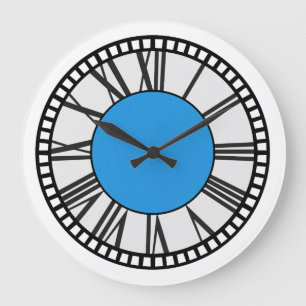 Center Church Style Wall Clock Große Wanduhr