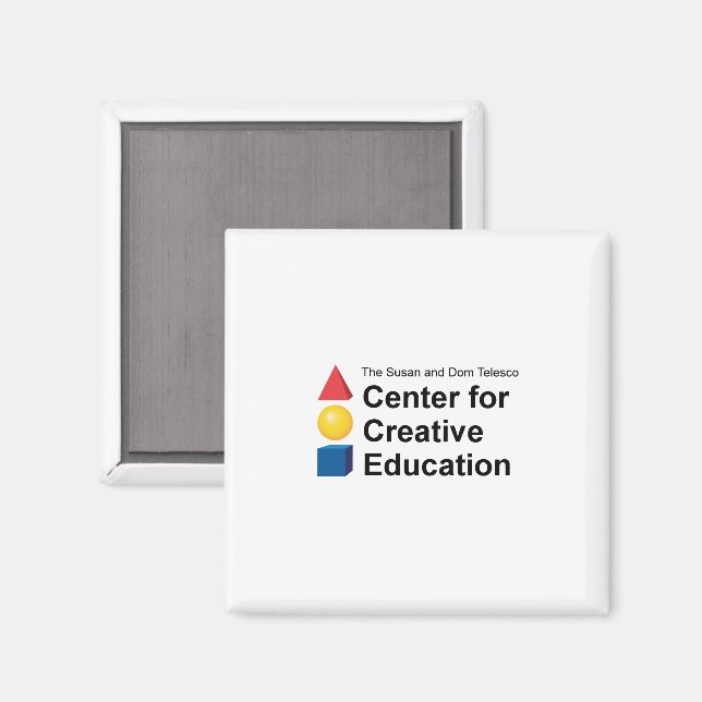 Center for Creative Education Magnet (Vorderseite/Rückseite)