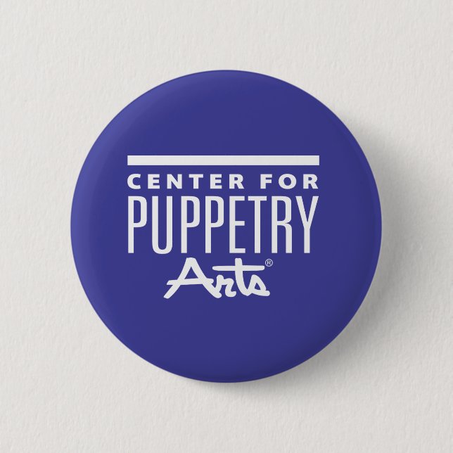 Center for Puppetry Arts Logo Button (Vorderseite)