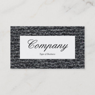 Center Label - Wooly Jumper 03 Visitenkarte