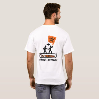 CENTER STAGE Social Media Beidseitig Unisex Herren T-Shirt