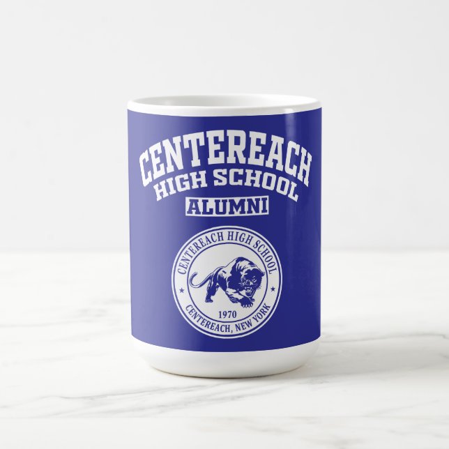 Centereach High School NY Alumni-Tasse Kaffeetasse (Mittel)