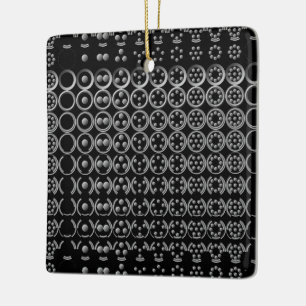 Centesimal Number Chart Sm-Lg von Kenneth Yoncich Keramikornament