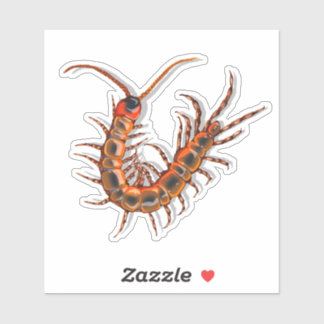 Centipede aufkleber
