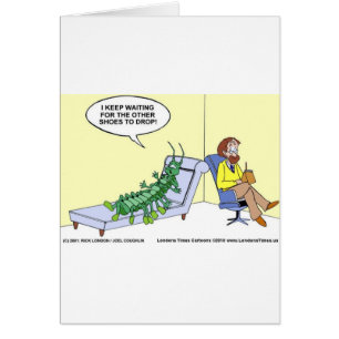 Centipede Psychiatrie Funny Cards Tasse und Gesche