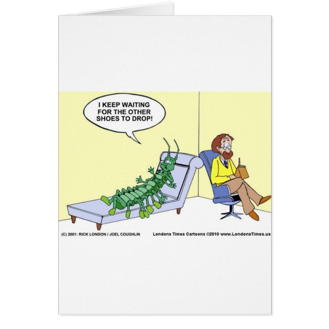 Centipede Psychiatrie Funny Cards Tasse und Gesche (Vorne)