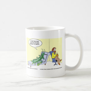 Centipede Psychiatrie Funny Cards Tasse und Gesche