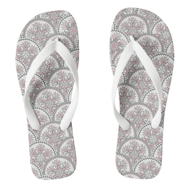 Centle Vintages Muster Flip Flops (Fußbett)