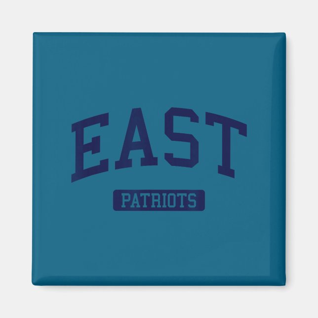 Central Bucks East High School Design Magnet (Vorne)