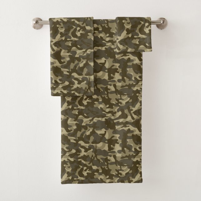 Central Camouflage Badhandtuch Set (Insitu)