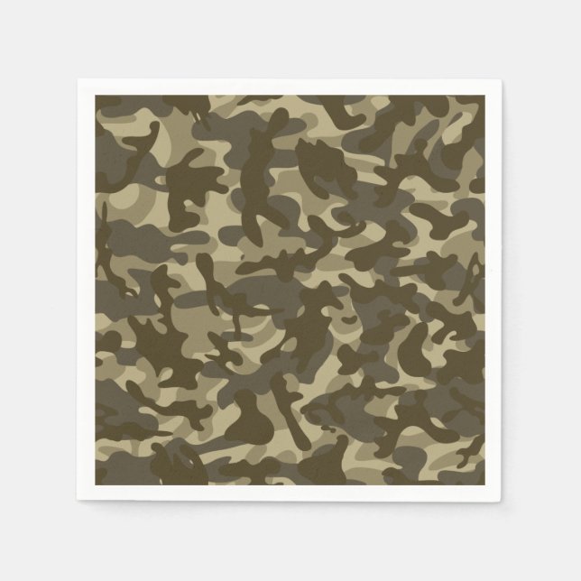 Central Camouflage Serviette (Vorderseite)