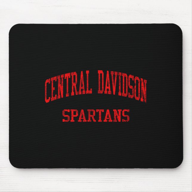 Central Davidson High School Hs Lexington Nc Vinta Mousepad (Vorne)